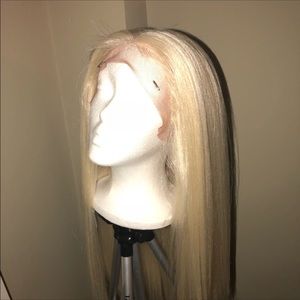 613 blonde lace front wig